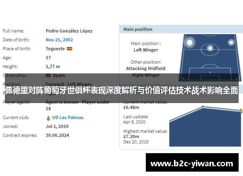 佩德里对阵葡萄牙世俱杯表现深度解析与价值评估技术战术影响全面 佩德里对阵葡萄牙世俱杯表现深度解析与价值评估技术战术影响全面